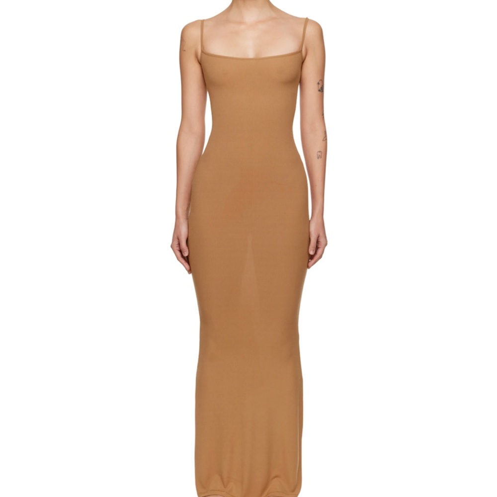 Skims Soft Slip Lounge Dress - Picture 1 of 4